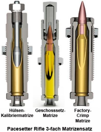 Lee Pacesetter 3 Die Set