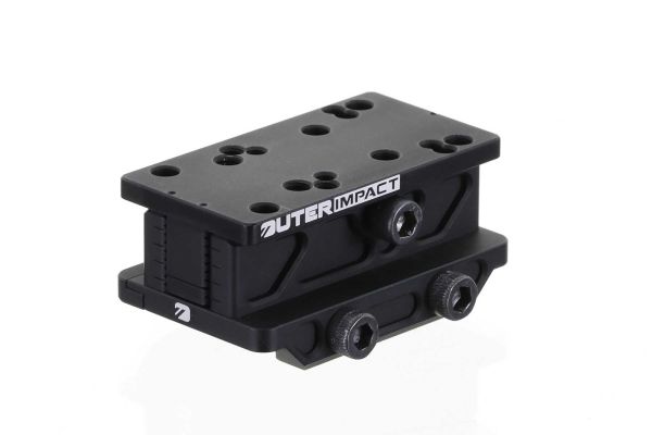 Adjustable Co-Witnessing Modular Red Dot Adapter
