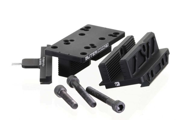 Adjustable Co-Witnessing Modular Red Dot Adapter