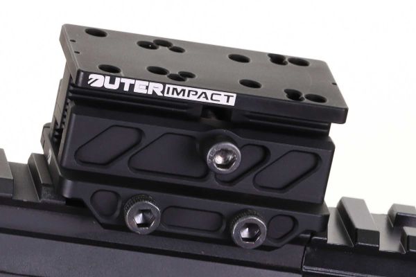 Adjustable Co-Witnessing Modular Red Dot Adapter
